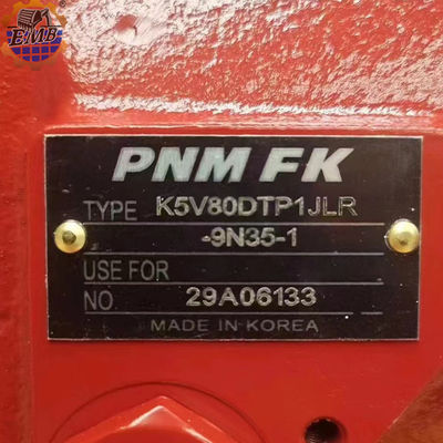 OEM R140W-9 Excavator 31Q4-15020 ปั๊มไฮดรอลิก K5V80DTP ปั๊มไฮดรอลิกหลัก