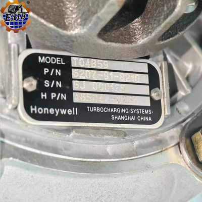 Turbo 6D95 ทอร์โบชาร์เจอร์ 6207-81-8210 สําหรับเครื่องขุด 6207-81-8110 PC200-5 ทอร์โบ