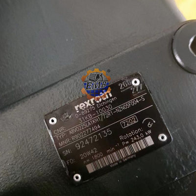 31KB-10030 เครื่องขุด R520LC-9 DX520 ปั๊มไฮดรอลิก R902277494 A8VO225 ปั๊มหลัก