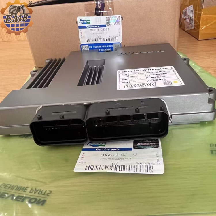 Doosan Original Excavator Parts 300611-02393 เครื่องควบคุมใหม่ EPOS สําหรับ DX490LCA-7